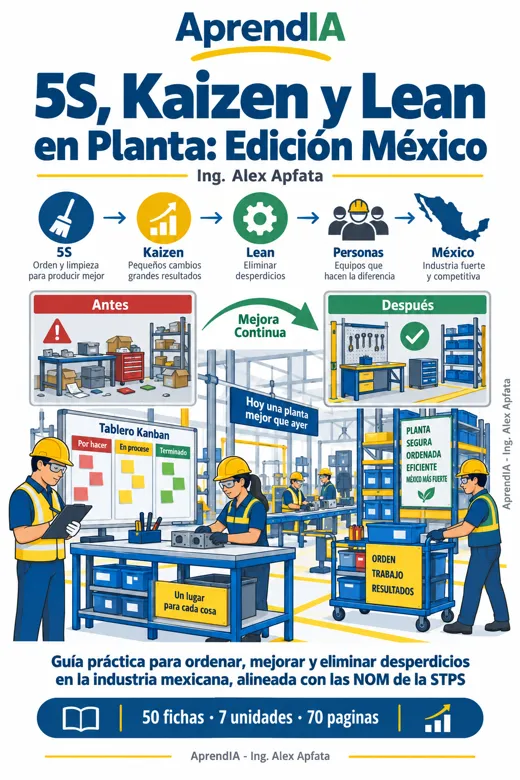 5S, Kaizen y Lean en Planta: Edición México