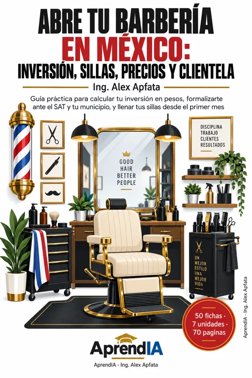 Abre tu Barbería en México: Inversión, Sillas, Precios y Clientela