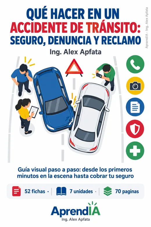Qué Hacer en un Accidente de Tránsito: Seguro, Denuncia y Reclamo