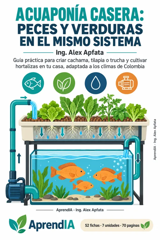 Acuaponía Casera: Peces y Verduras en el Mismo Sistema