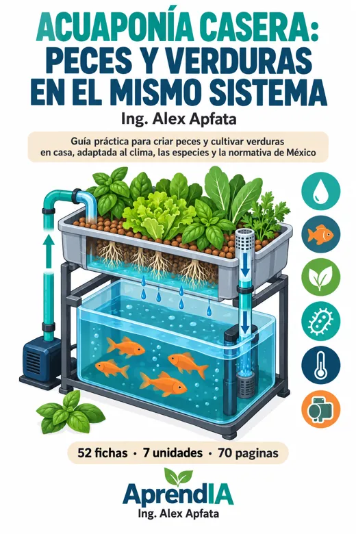 Acuaponía Casera: Peces y Verduras en el Mismo Sistema
