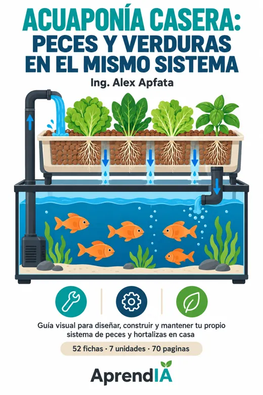 Acuaponía Casera: Peces y Verduras en el Mismo Sistema