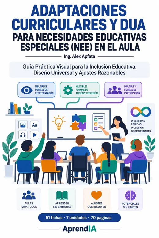 Adaptaciones Curriculares y DUA para Necesidades Educativas Especiales (NEE) en el Aula