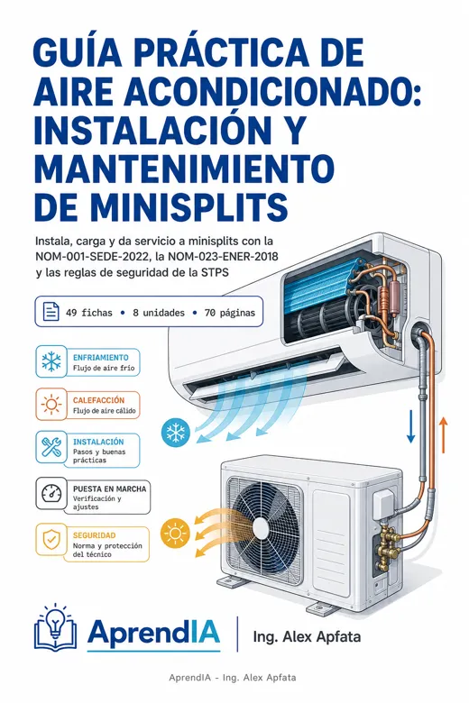 Guía Práctica de Aire Acondicionado: Instalación y Mantenimiento de Minisplits