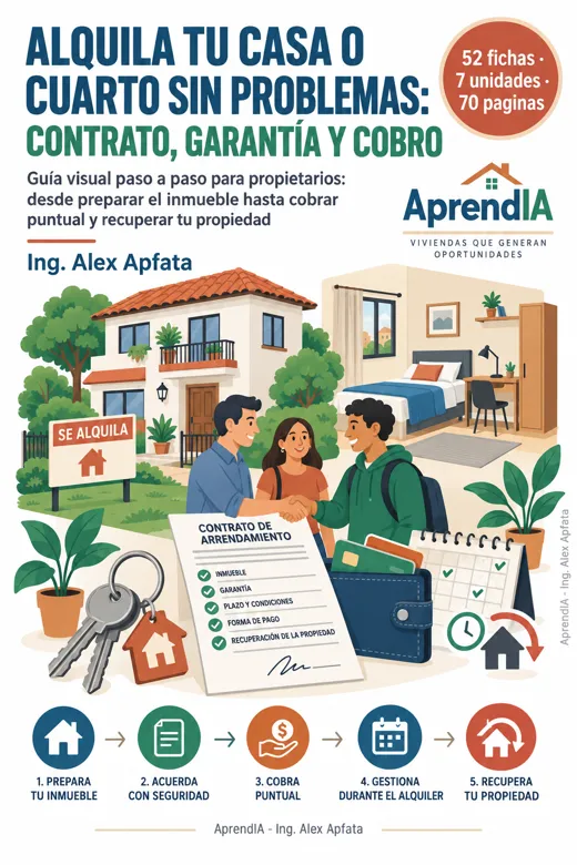 Alquila tu Casa o Cuarto sin Problemas: Contrato, Garantía y Cobro