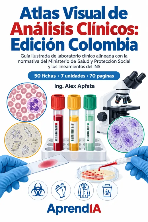 Atlas Visual de Análisis Clínicos: Edición Colombia