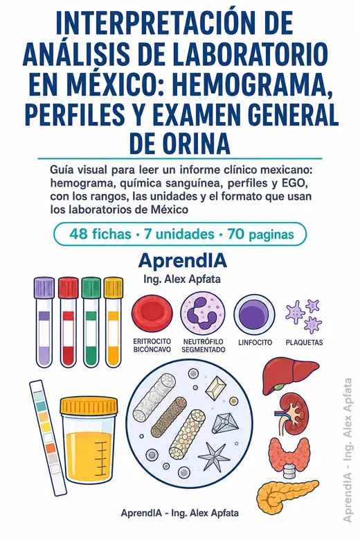 Interpretación de Análisis de Laboratorio en México: hemograma, perfiles y examen general de orina