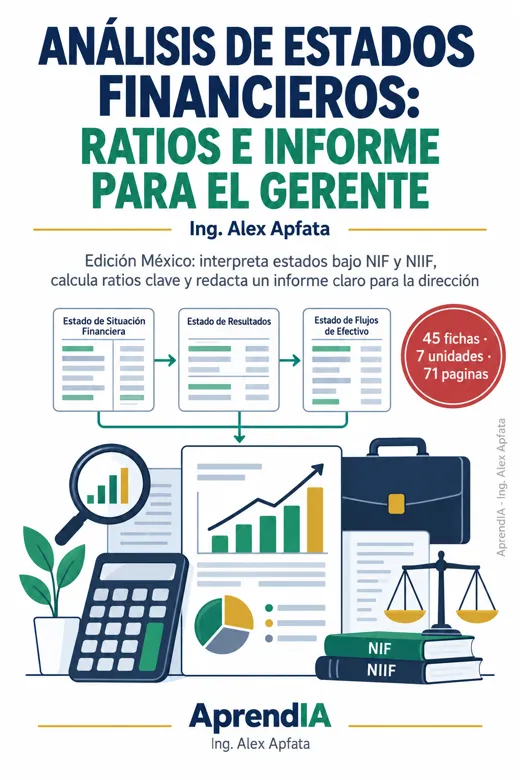 Análisis de Estados Financieros: Ratios e Informe para el Gerente