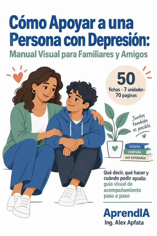 Cómo Apoyar a una Persona con Depresión: Manual Visual para Familiares y Amigos
