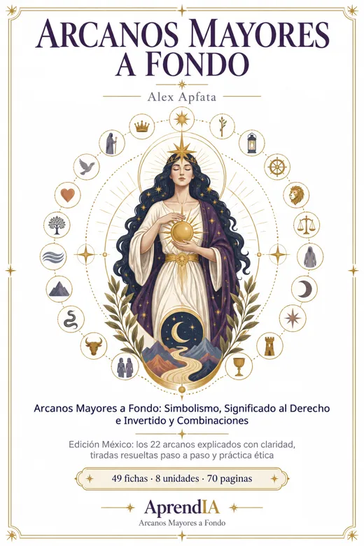Arcanos Mayores a Fondo: Simbolismo, Significado al Derecho e Invertido y Combinaciones