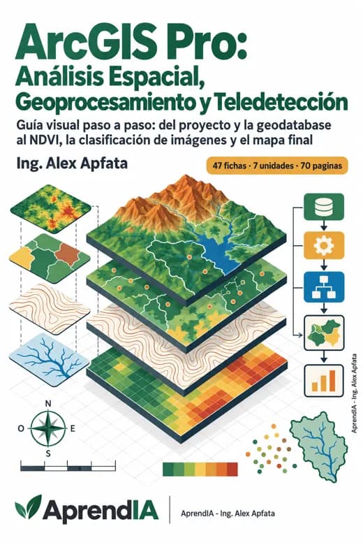 ArcGIS Pro: Análisis Espacial, Geoprocesamiento y Teledetección