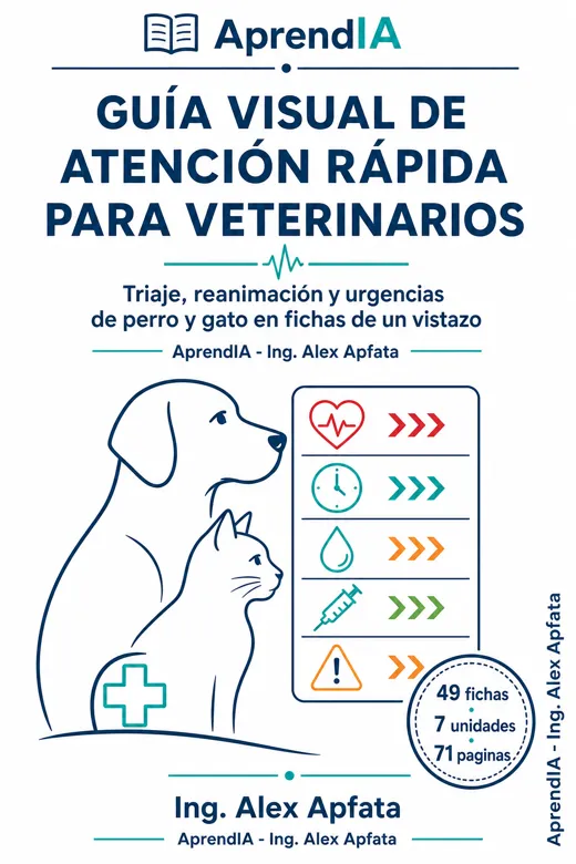 Guía Visual de Atención Rápida para Veterinarios