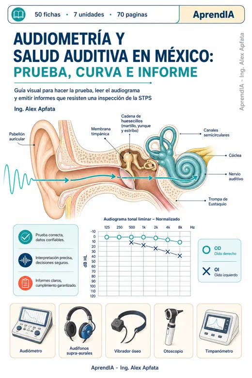 Audiometría y Salud Auditiva en México: prueba, curva e informe