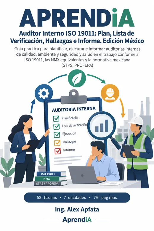 Auditor Interno ISO 19011: Plan, Lista de Verificación, Hallazgos e Informe. Edición México