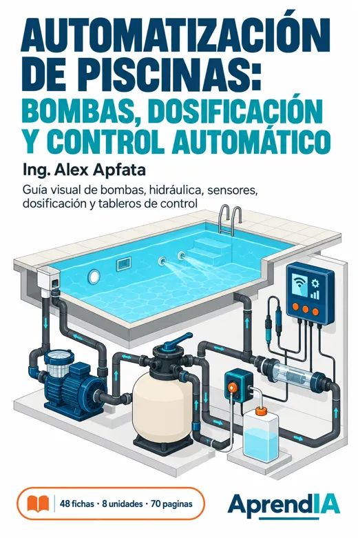 Automatización de Piscinas: bombas, dosificación y control automático