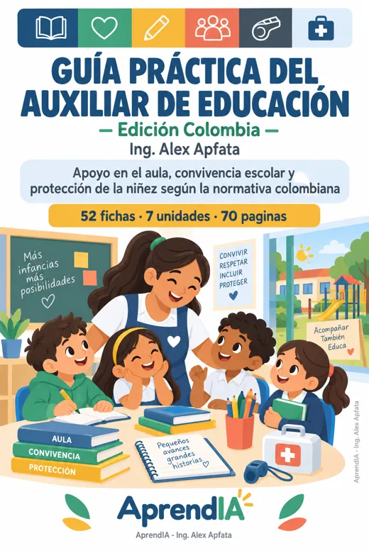 Guía Práctica del Auxiliar de Educación – Edición Colombia