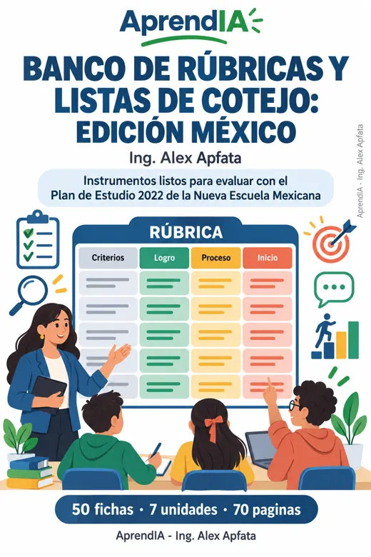 Banco de Rúbricas y Listas de Cotejo: Edición México