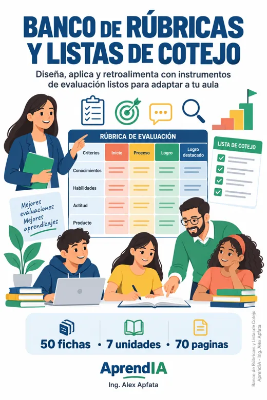 Banco de Rúbricas y Listas de Cotejo