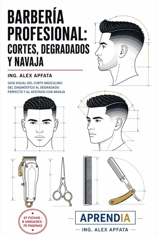 Barbería Profesional: cortes, degradados y navaja