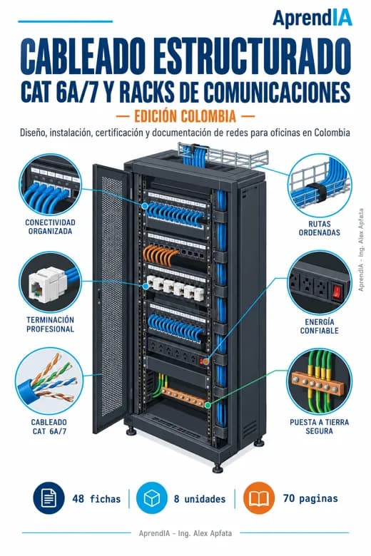 Cableado Estructurado Cat 6A/7 y Racks de Comunicaciones — Edición Colombia