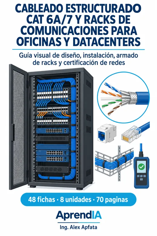 Cableado Estructurado Cat 6A/7 y Racks de Comunicaciones para Oficinas y Datacenters