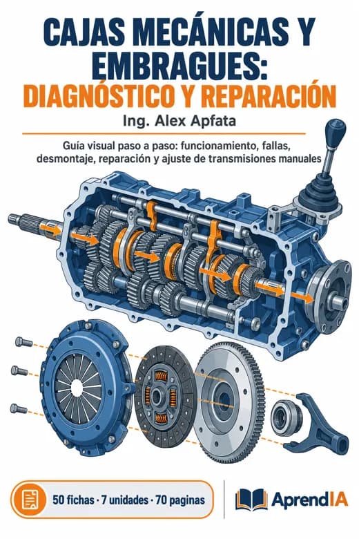 Cajas Mecánicas y Embragues: Diagnóstico y Reparación