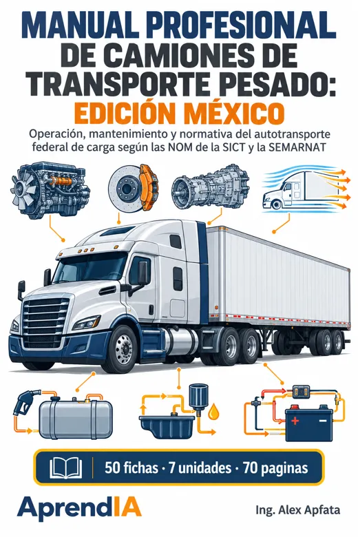 Manual Profesional de Camiones de Transporte Pesado: Edición México