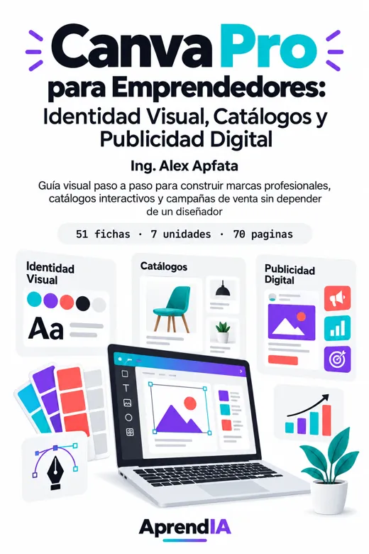 Canva Pro para Emprendedores: Identidad Visual, Catálogos y Publicidad Digital