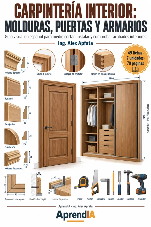 Carpintería Interior: Molduras, Puertas y Armarios
