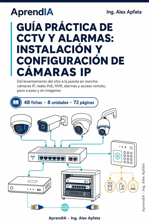 Guía Práctica de CCTV y Alarmas: Instalación y Configuración de Cámaras IP