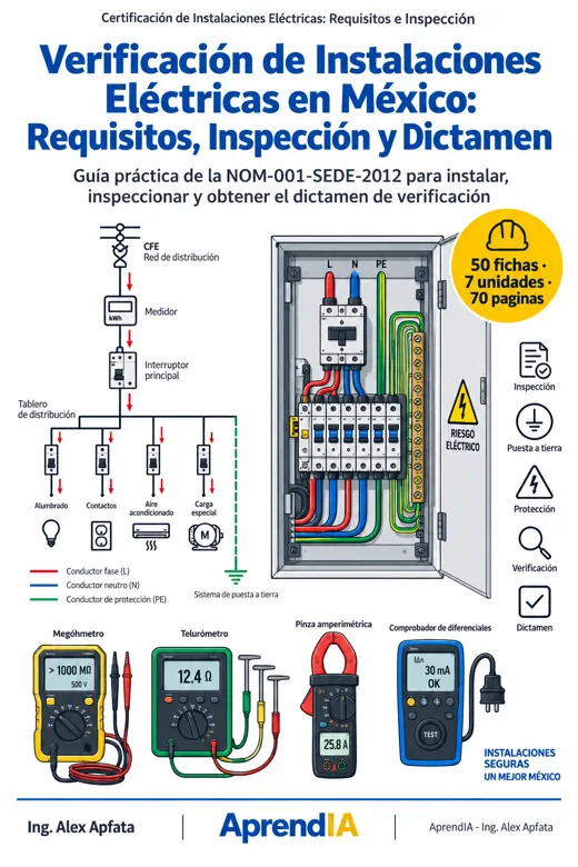 Verificación de Instalaciones Eléctricas en México: Requisitos, Inspección y Dictamen