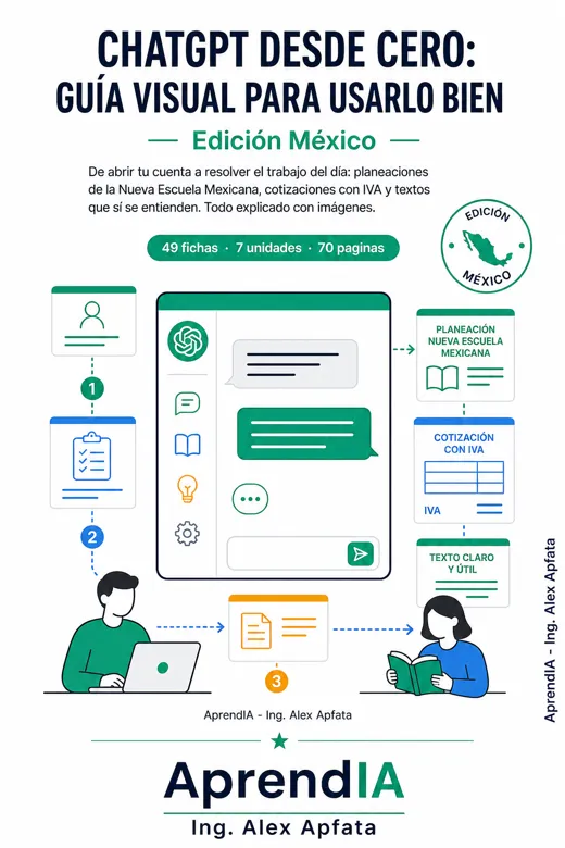ChatGPT desde Cero: guía visual para usarlo bien — Edición México