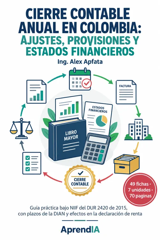 Cierre Contable Anual en Colombia: Ajustes, Provisiones y Estados Financieros
