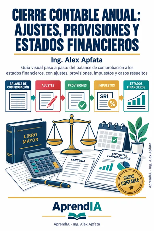Cierre Contable Anual: Ajustes, Provisiones y Estados Financieros