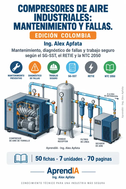 Compresores de Aire Industriales: Mantenimiento y Fallas. Edición Colombia