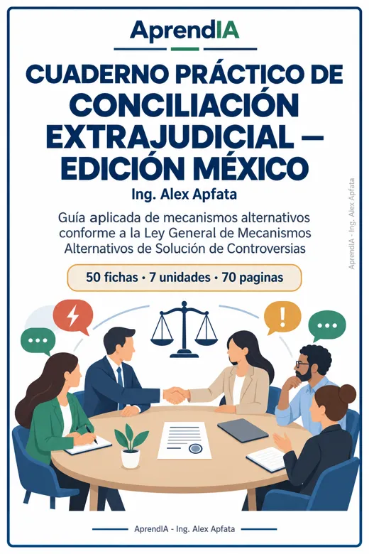 Cuaderno Práctico de Conciliación Extrajudicial — Edición México
