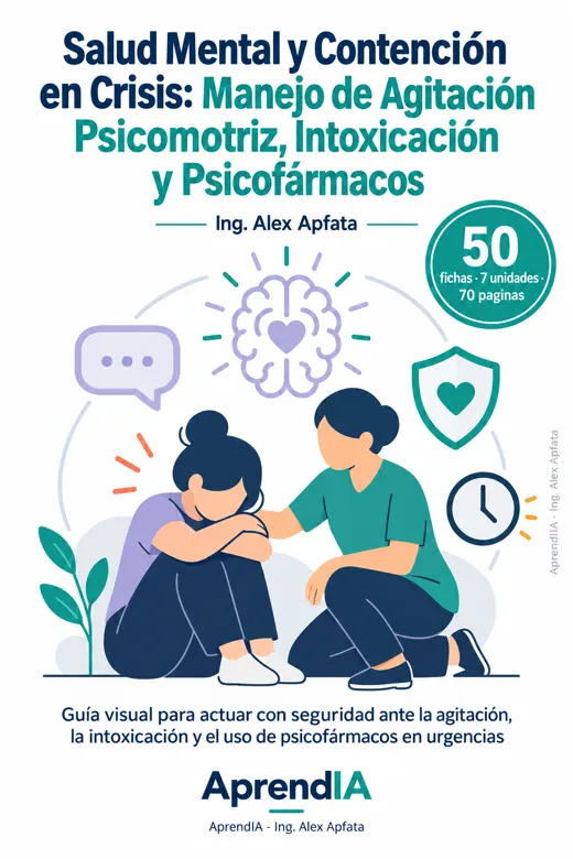 Salud Mental y Contención en Crisis: Manejo de Agitación Psicomotriz, Intoxicación y Psicofármacos