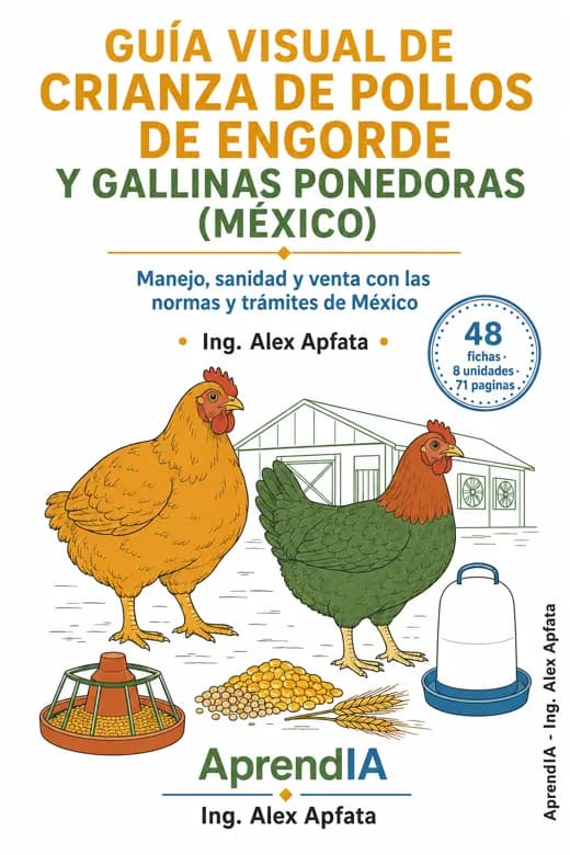 Guía Visual de Crianza de Pollos de Engorde y Gallinas Ponedoras (México)