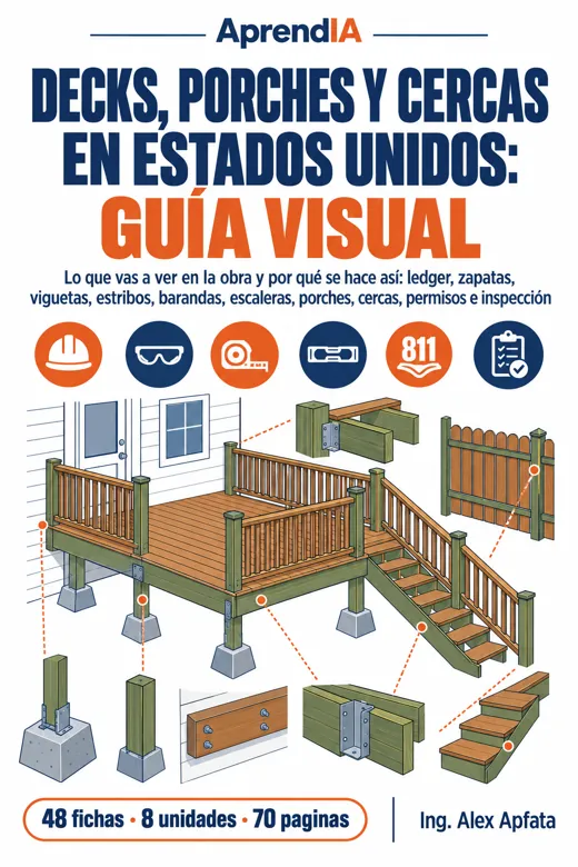 Decks, Porches y Cercas en Estados Unidos: Guía Visual