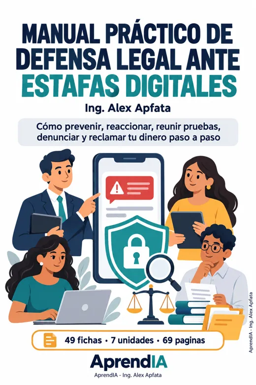 Manual Práctico de Defensa Legal ante Estafas Digitales