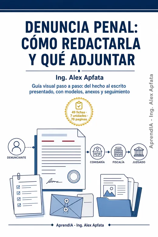 Denuncia Penal: cómo redactarla y qué adjuntar