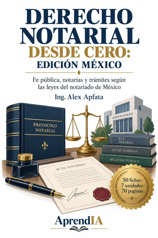 Derecho Notarial desde Cero: edición México