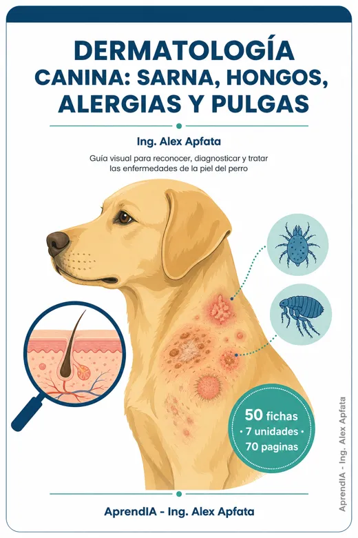 Dermatología Canina: sarna, hongos, alergias y pulgas