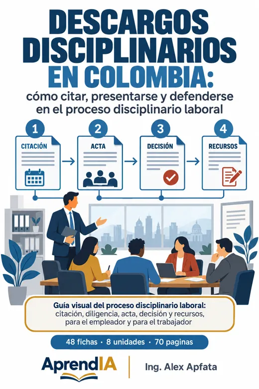 Descargos Disciplinarios en Colombia: cómo citar, presentarse y defenderse en el proceso disciplinario laboral