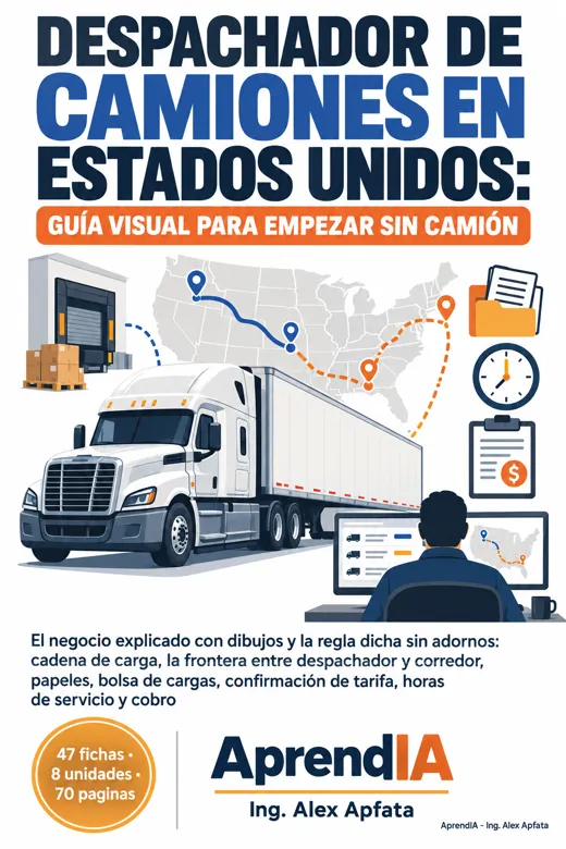 Despachador de Camiones en Estados Unidos: Guía Visual para Empezar sin Camión
