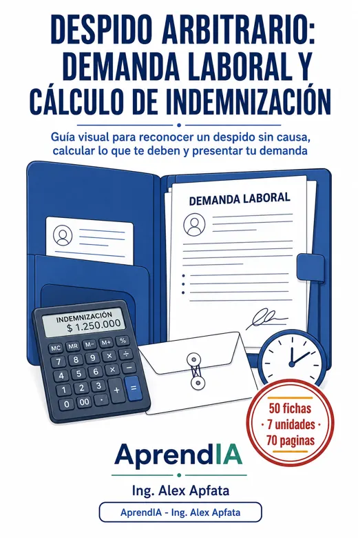 Despido Arbitrario: demanda laboral y cálculo de indemnización