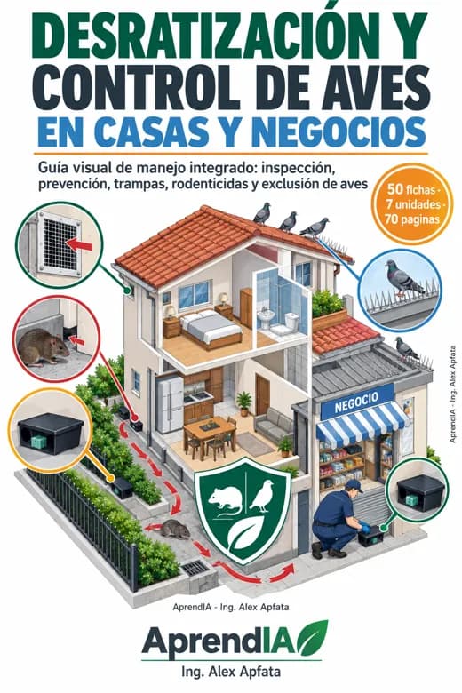 Desratización y Control de Aves en Casas y Negocios