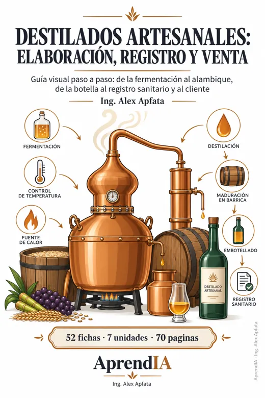Destilados Artesanales: Elaboración, Registro y Venta