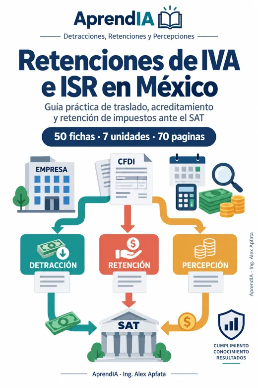 Retenciones de IVA e ISR en México