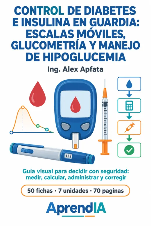 Control de Diabetes e Insulina en Guardia: Escalas Móviles, Glucometría y Manejo de Hipoglucemia